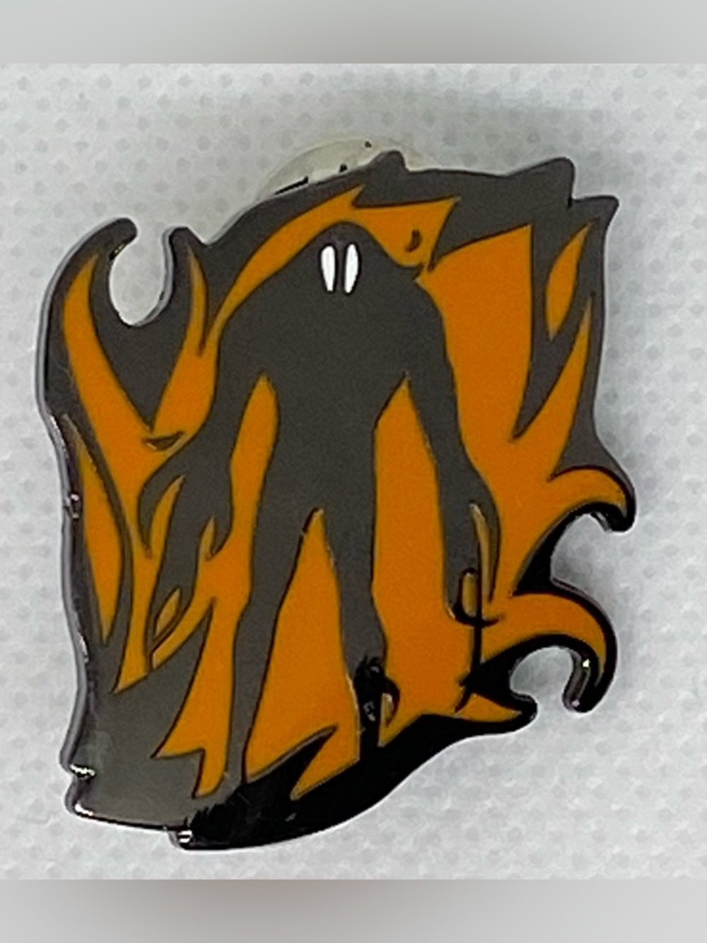 2020 Lootcrate Bethesda Ghost Alien Pin Lapel Enamel Collectible orange